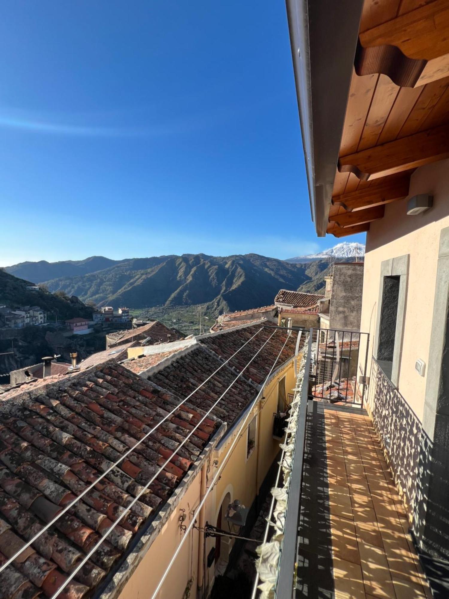 Casa Belvedere Motta Camastra Gole Alcantara Exteriér fotografie